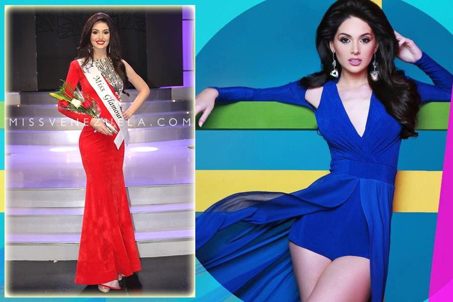 Winner of Miss Glamour Award at Miss Venezuela 2016 is Diana Croce