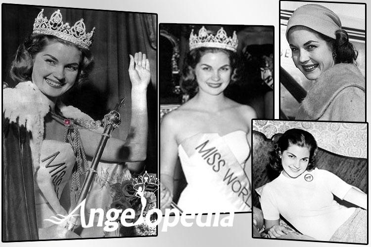 Penelope Anne Coelen Miss World 1958 from South Africa 
