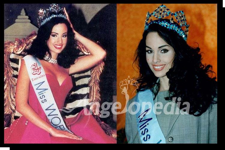 Jacqueline Aguilera Miss World 1995 from Venezuela