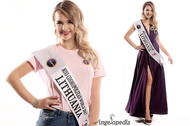 Raminta Leonaite Miss Cosmopolitan World Lithuania 2017