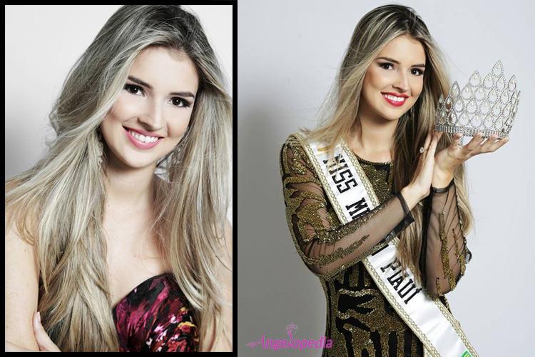 Maria Candido hailing from Piaui for Miss Mundo Brasil 2015