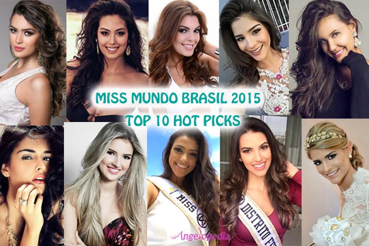 Miss World Brazil 2015 Top 10 Hot Picks