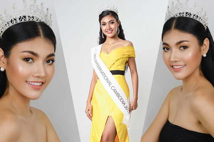 Kachnak Thyda Bon Miss International Cambodia 2019 for Miss International 2019
