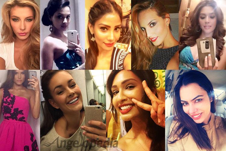 Beauty Queens and their Smoking Hot Selfies