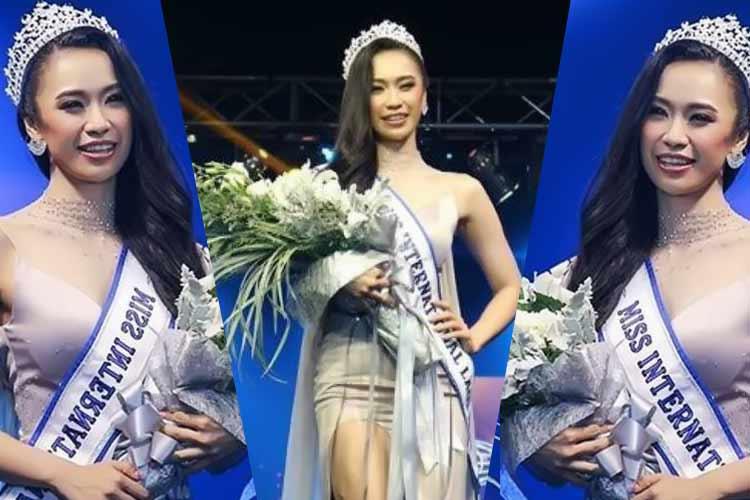 Tutou Phaithida Phothisane Miss International Laos 2019 for Miss International 2019