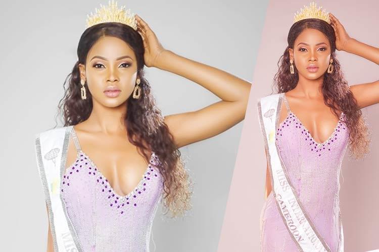 Angele Kossinda Miss International Cameroon 2019 for Miss International 2019