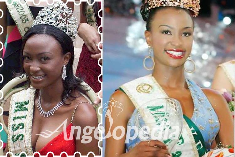 Winfred Omwakwe Miss Earth 2002 from Kenya