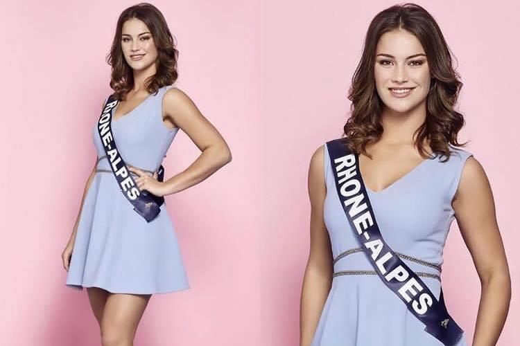 Pauline laniro Miss Rhone Alpes 2018 Finalist Miss France 2019