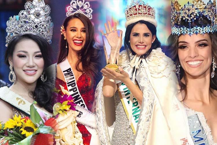 List of all the winners of major international beauty pageants in 2018