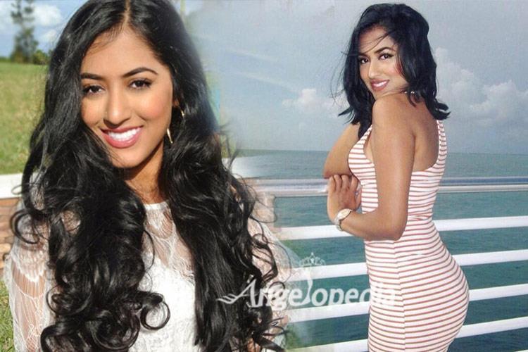 Melanie Boodhoo contestant Miss Universe Guyana 2017