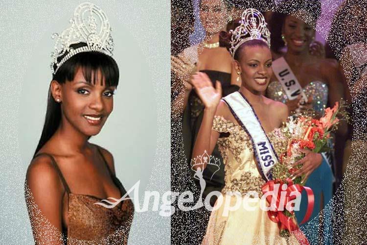 Mpule Kwelagobe Miss Universe 1999 from Botswana