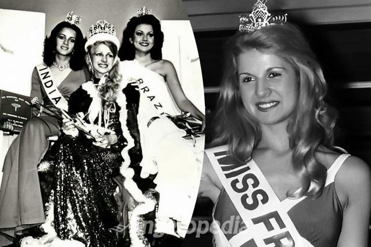 Sophie Perin Miss International 1976 from France
