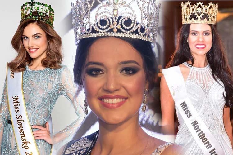 European beauties competing in Miss World 2019