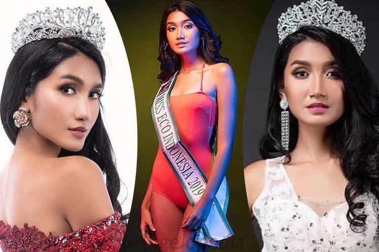 Ratu Vashti Annisa Miss Eco Indonesia 2019 for Miss Eco International 2019