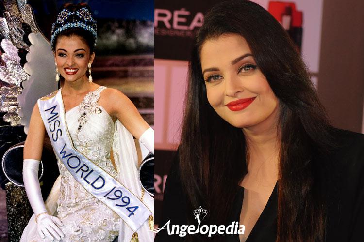 Aishwarya Rai Miss World 1994 from India