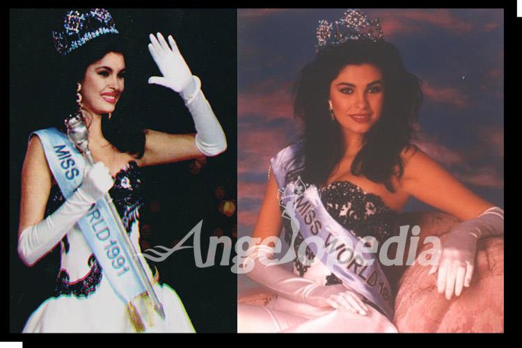 Ninibeth Leal Miss World 1991 from Venezuela
