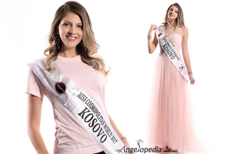 Emilia Dobreva Miss Cosmopolitan World Kosovo 2017