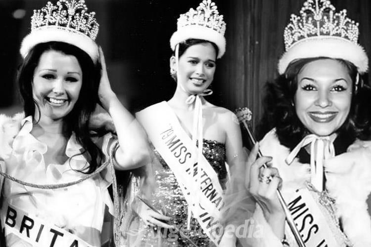 The queens of Miss International from 1971 to 1980