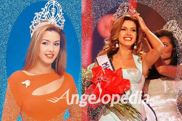 Alicia Machado Miss Universe 1996 from Venezuela