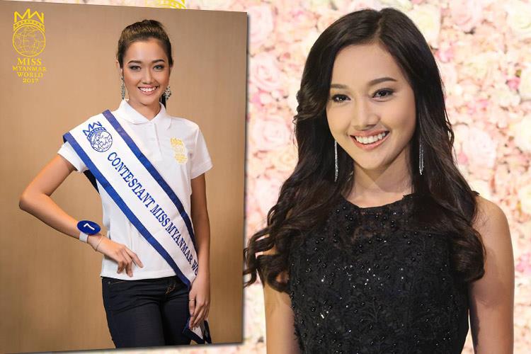 Theint Nandar Aung Miss Myanmar World 2017 finalist
