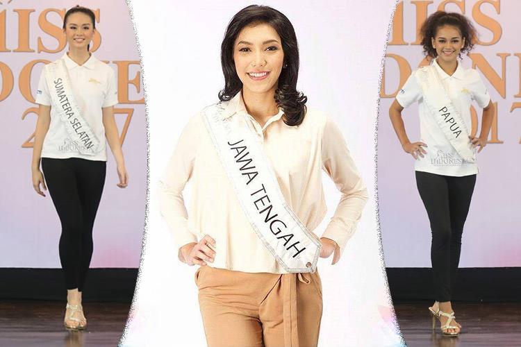 Top 10 Favourites of Miss Indonesia 2017