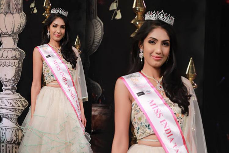 Rubeiya S K Miss India Tamil Nadu 2019 Finalist Miss India 2019