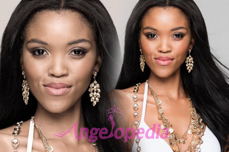 Tshegofatso Monggae Semi Finalist Miss South Africa 2017