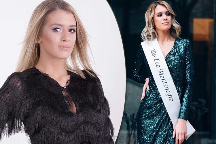 Ana Miljanic Miss Eco Montenegro 2019 For Miss Eco International 2019