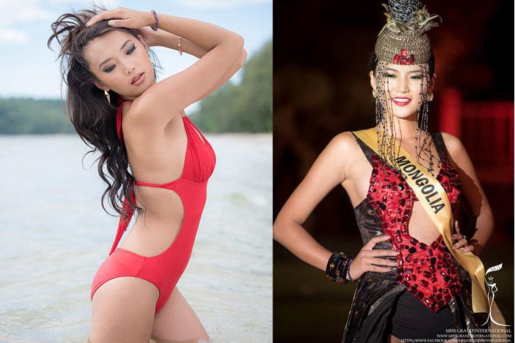 Khaliunaa Munkhsoyol Miss Grand Mongolia 2015 for Miss Grand International 2015