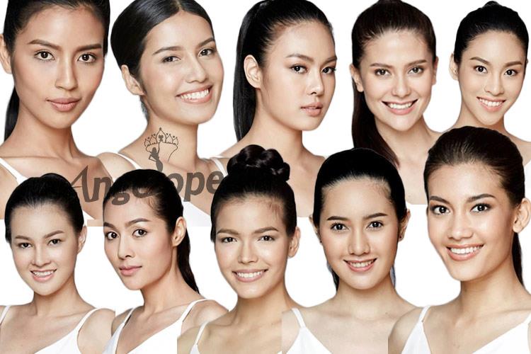 Our Top 10 favourites of Miss Universe Thailand 2017