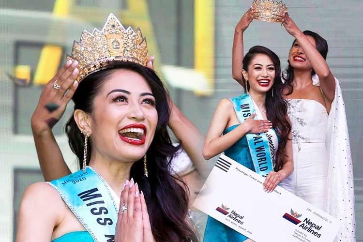 Miss World Nepal 2020 Namrata Shrestha