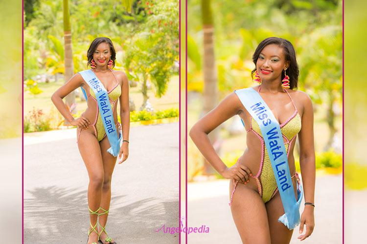 Jheanell Nesbeth contestant Miss Jamaica World 2015