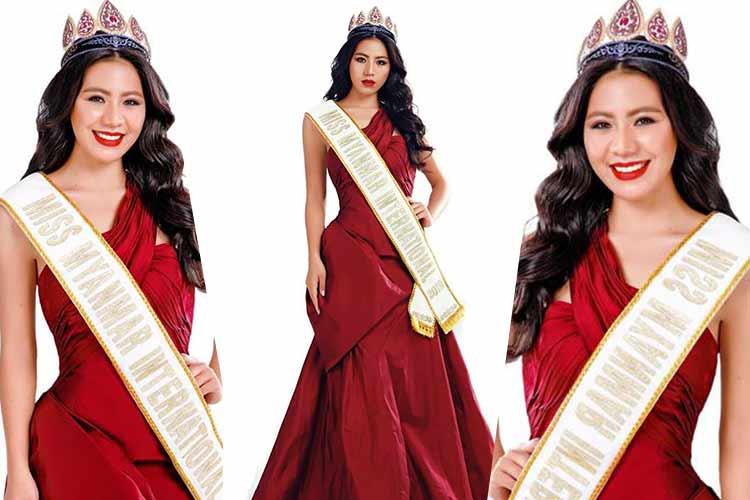 Khin Ohmar Myint Miss International Myanmar 2019 for Miss International 2019