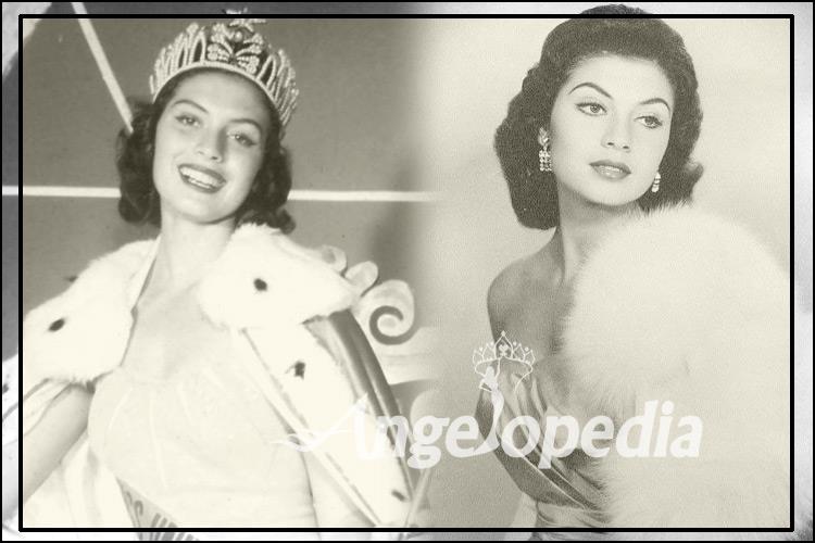 Gladys Zender Miss Universe 1957 from Peru