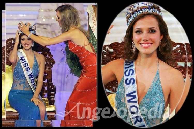 Maria Julia Mantilla Miss World 2004 from Peru