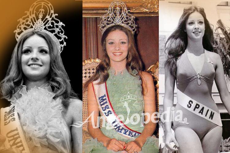 Amparo Munoz Miss Universe 1974 from Spain