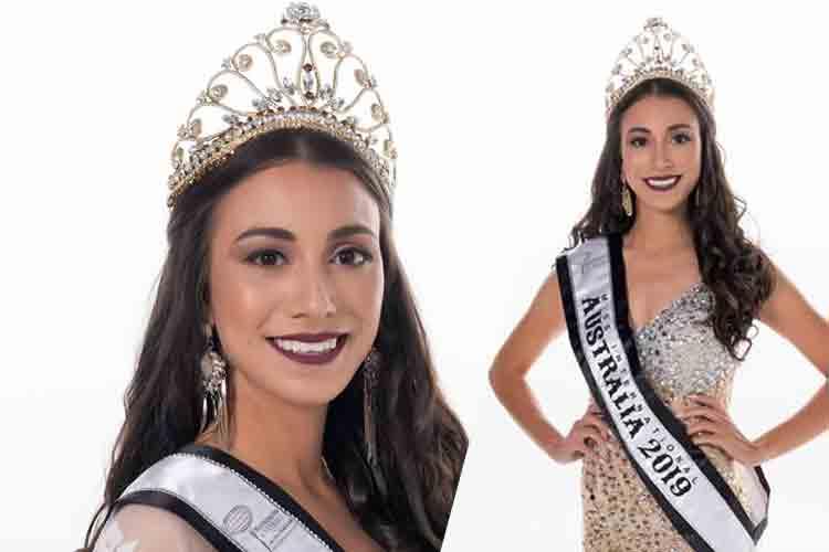 Monique Charlotte Shippen Miss International Australia 2019 for Miss International 2019