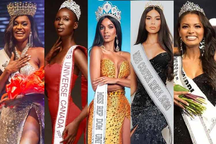 Team North America for Miss Universe 2020