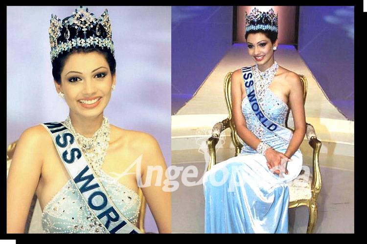 Yukta Mookhey Miss World 1999 from India