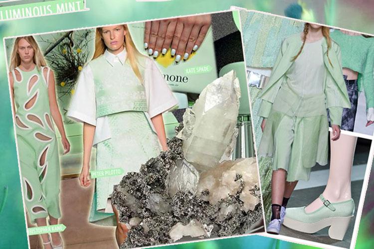 Let the MINT GREEN colour do the talking this Season