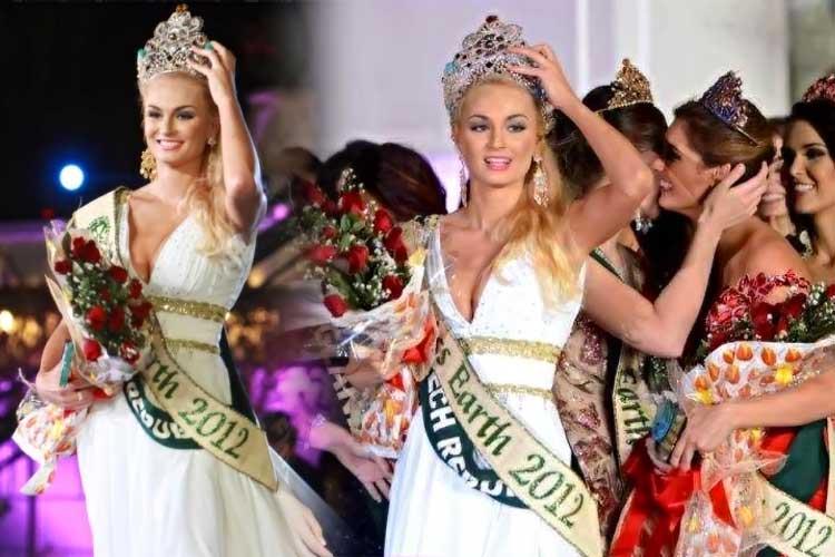 Miss Earth 2012 Tereza Fajksova from Czech Republic