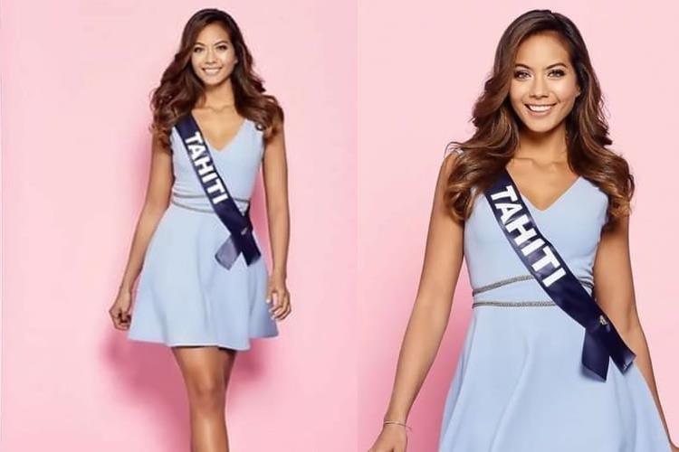 Vaimalama Chaves Miss Tahiti 2018 Finalist Miss France 2019
