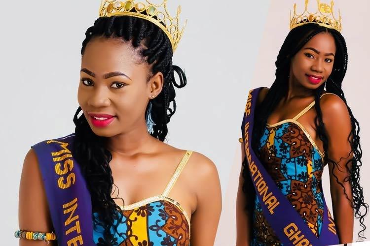 Princess Owusua Gyamfi Miss International Ghana 2019 for Miss International 2019