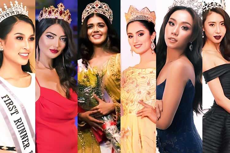 Asia Beauties competing in Miss Earth 2019