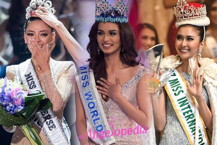 List of all the winners of major international beauty pageants in 2017