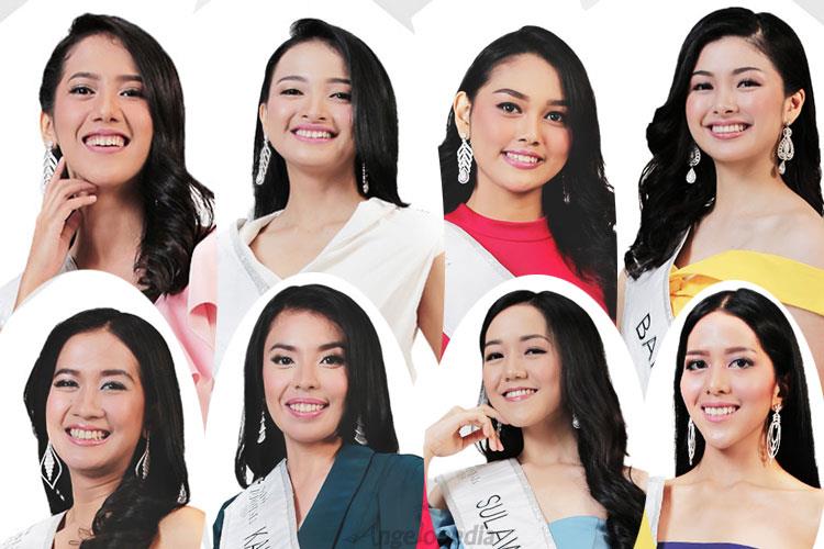 Meet the beauties of Miss Indonesia 2019