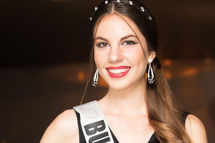 Gabriela Topalowa Miss Universe Bulgaria 2018 for Miss Universe 2018