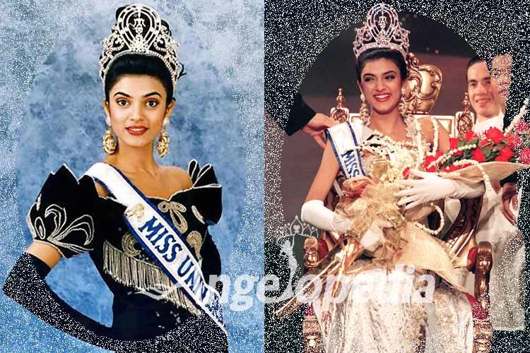 Sushmita Sen Miss Universe 1994 from India
