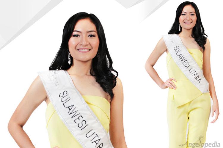 Sharon Margriet Sumolang representing North Sulawesi