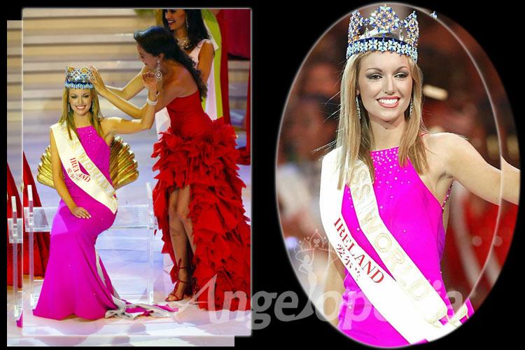 Rosanna Davison Miss World 2003 from Ireland